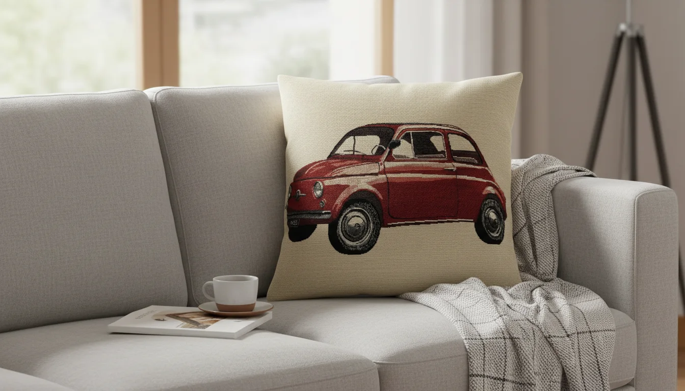 cinquecento rossa ambiente