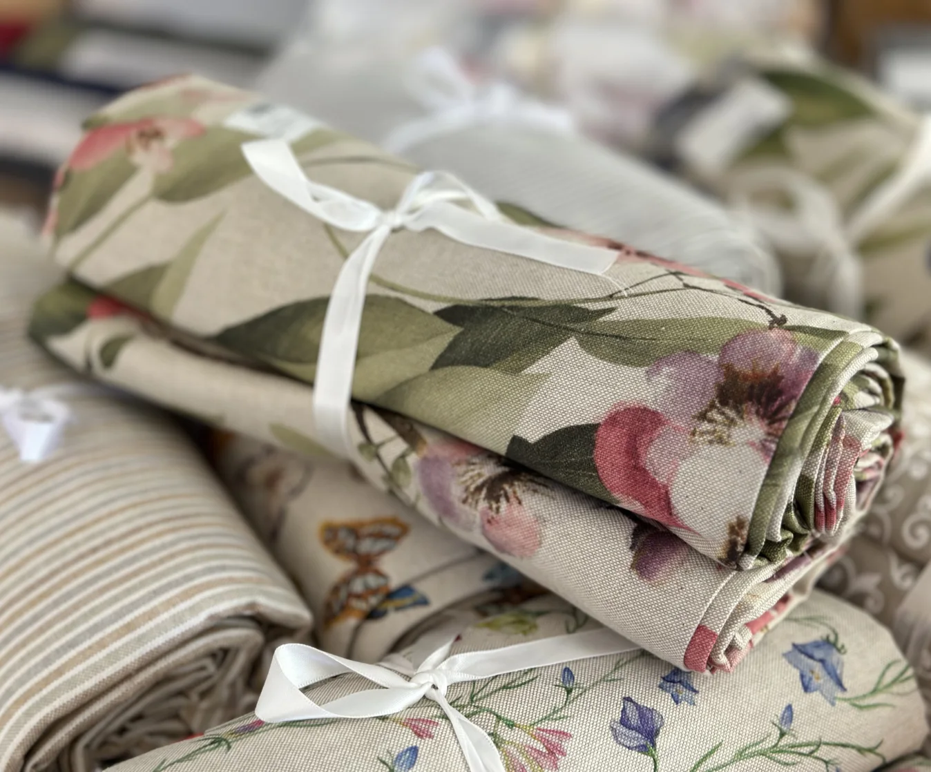 stile floreale sul rosa